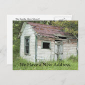 Emplacement idéal - Carte de changement d'adresse (Devant / Derrière)