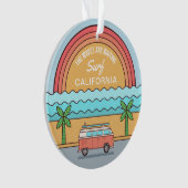 Emplacement personnalisé Ornement Surfer (devant)