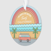 Emplacement personnalisé Ornement Surfer (devant)