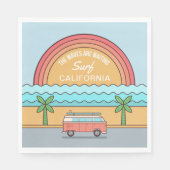 Emplacement personnalisé Serviettes en papier surf (Devant)