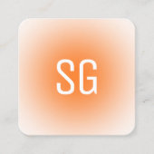 Emplacement souple - Initiales - Carte de visite C (Devant)