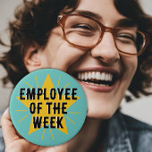 Employé de la semaine Étoile Boss badge du travail