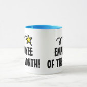 Employé de la tasse de café de mois (Centre)