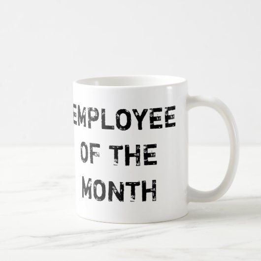 Employé de la tasse de mois (Droite)