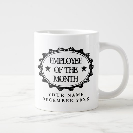 Employé du mois cadeau de tasse de café extra-gran (Droite)
