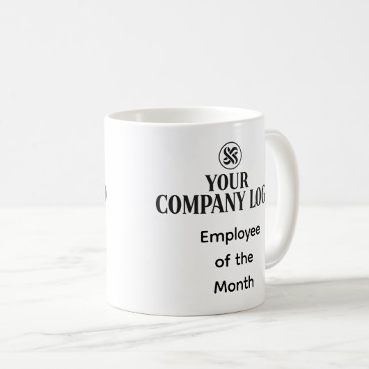 Employé du mois Mug (Devant droit)