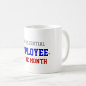 Employé non essentiel de la tasse de mois (Devant droit)