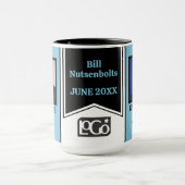 Employé photo personnalisé du mois mug (Centre)