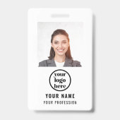 Employee Photo ID Company Security Badge (Avant)