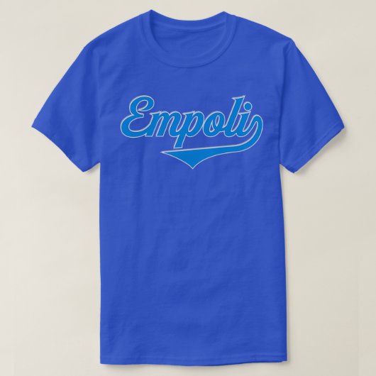 Empoli Italië  stad Typograaf T-shirt (Design voorkant)