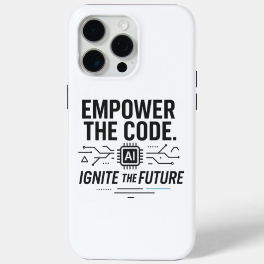 Empower Code ontsteekt toekomstig Hoesje | technis (Achterkant)