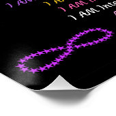 Empower Cosmic Affirmations, 20" x 20", Poster (Coin)