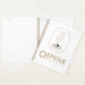 Empower - Epique Realty Spiral Gold Planner (Devant avec enveloppe)