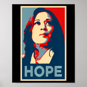 Empower Hope Joy Kamala Harris Obama Poster 47th S