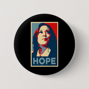 Empower Hope Joy Kamala Harris Obama Poster 47th S Ronde Button 5,7 Cm