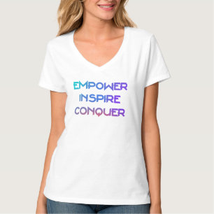 Empower Inpireren Overwinnen T-shirt