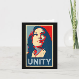 Empower Unity Kamala Harris Hope Poster 47 Rally Kaart