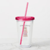 EMPOWER VROUWEN HIPPIE ACRYL DRINKBEKER (Achterkant)