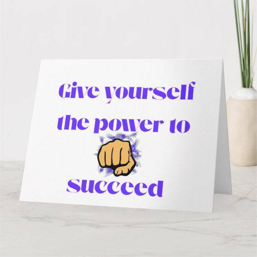 Empower Yourself Kaart (Voorkant)