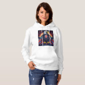 "Empowered Eagle Dames Hoodie" Hoodie (Voorkant volledig)