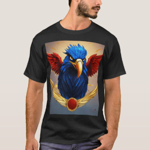 Empowered Eagle: een vrouwelijk embleem van kracht T-shirt