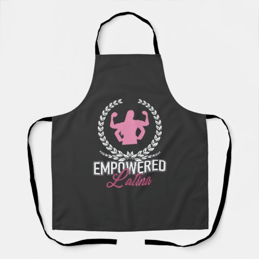 Empowered Latina AF Schort (Voorkant)