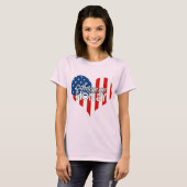 Empowered Patriotic T-shirt (Voorkant volledig)