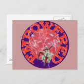 Empowered Woman Briefkaart (Voorkant / Achterkant)