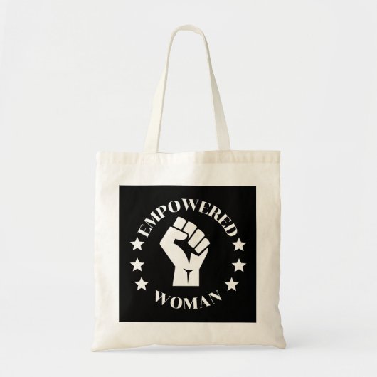 Empowered Woman Tote Bag (Voorkant)