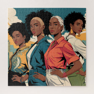 Empowered Women in Urban Mode Legpuzzel
