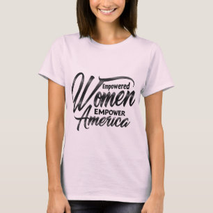 Empowered Women Patriottisch T-shirt