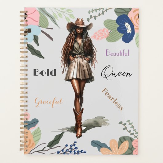 Empowering Cowgirl Planner (Voorkant)