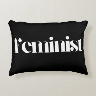 Empowering Feminist Pillow | Inspirerende home dec Accent Kussen