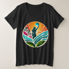 Empowering Humanity Plus-Size Grote Maat T-shirt