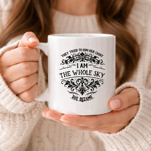 Empowering Ik Ben De Helaas Hemel Vrouwen Vintage Koffiemok