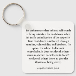 Empowering quote sleutelhanger