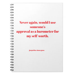 Empowering quotes notitieboek