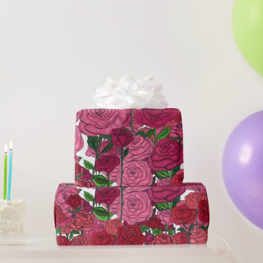 Empowering Roses Cadeaupapier (Feestgeschenken)