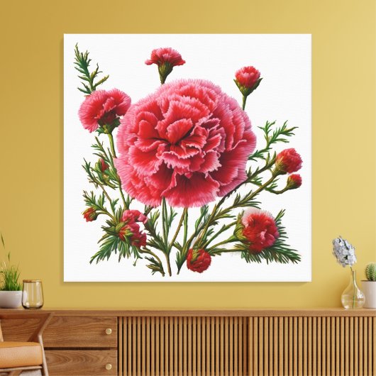 Empowerment door anjerenergie canvas afdruk (Insitu (Woonkamer))