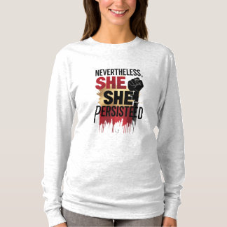 Empowerment en feministisch design voor vrouwen t-shirt