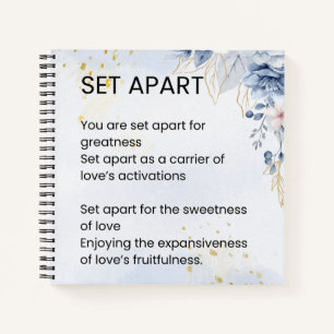 Empowerment gedicht apart zetten notitieboek