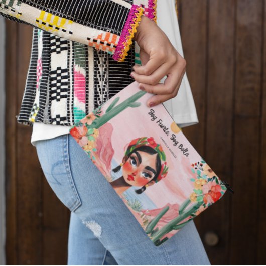 Empowerment in bloei: gepersonaliseerd monogram etui