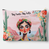 Empowerment in bloei: gepersonaliseerd monogram etui (Achterkant)