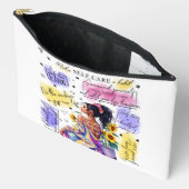 Empowerment van de vrouw inspireert positieve beve etui (Open)