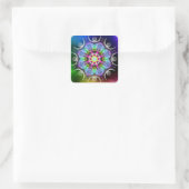 Empowerment Vierkante Sticker (Tas)