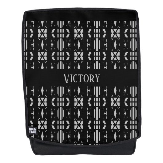 Empowerment Zilver Grijs & Zwart Rugtassen (Voorkant)