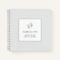 Empreinte bébé Gris Gris Gris Bébé Mémoire Livre