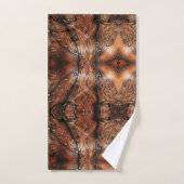 Empreinte Brown en cuir d'armure victorieuse (Serviette à main)