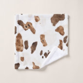Empreinte Chocolat Brown Vache (Gant de toilette)