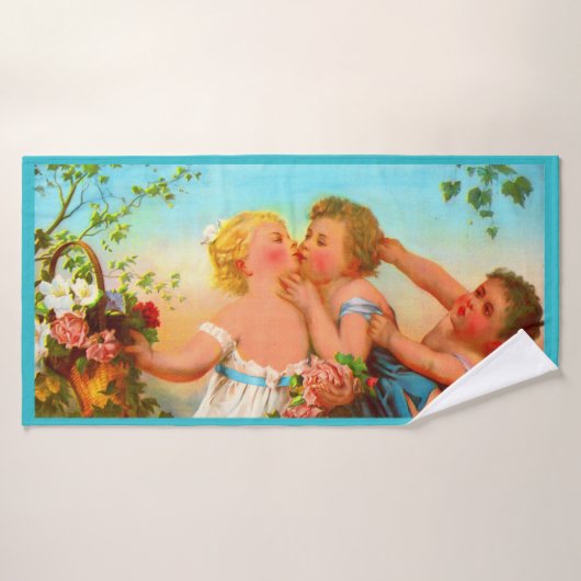 Empreinte d'amour et de jalousie (Serviette de bain)